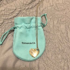 Tiffany & Co. silver heart necklace